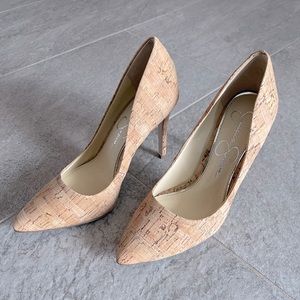 Jessica Simpson heels, size 6.5M, never worn.